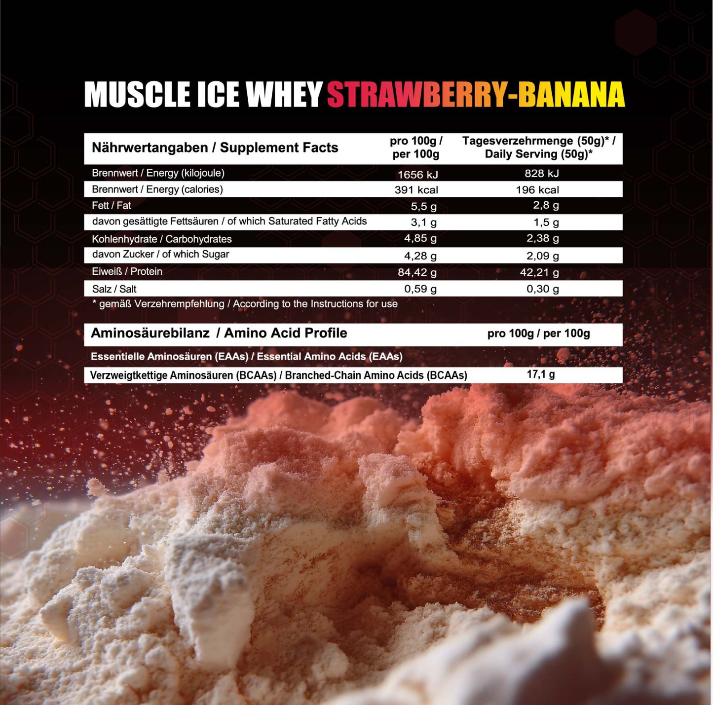 Muscle Ice Whey (Doypack)__Erdbeer-Banane__900g__04