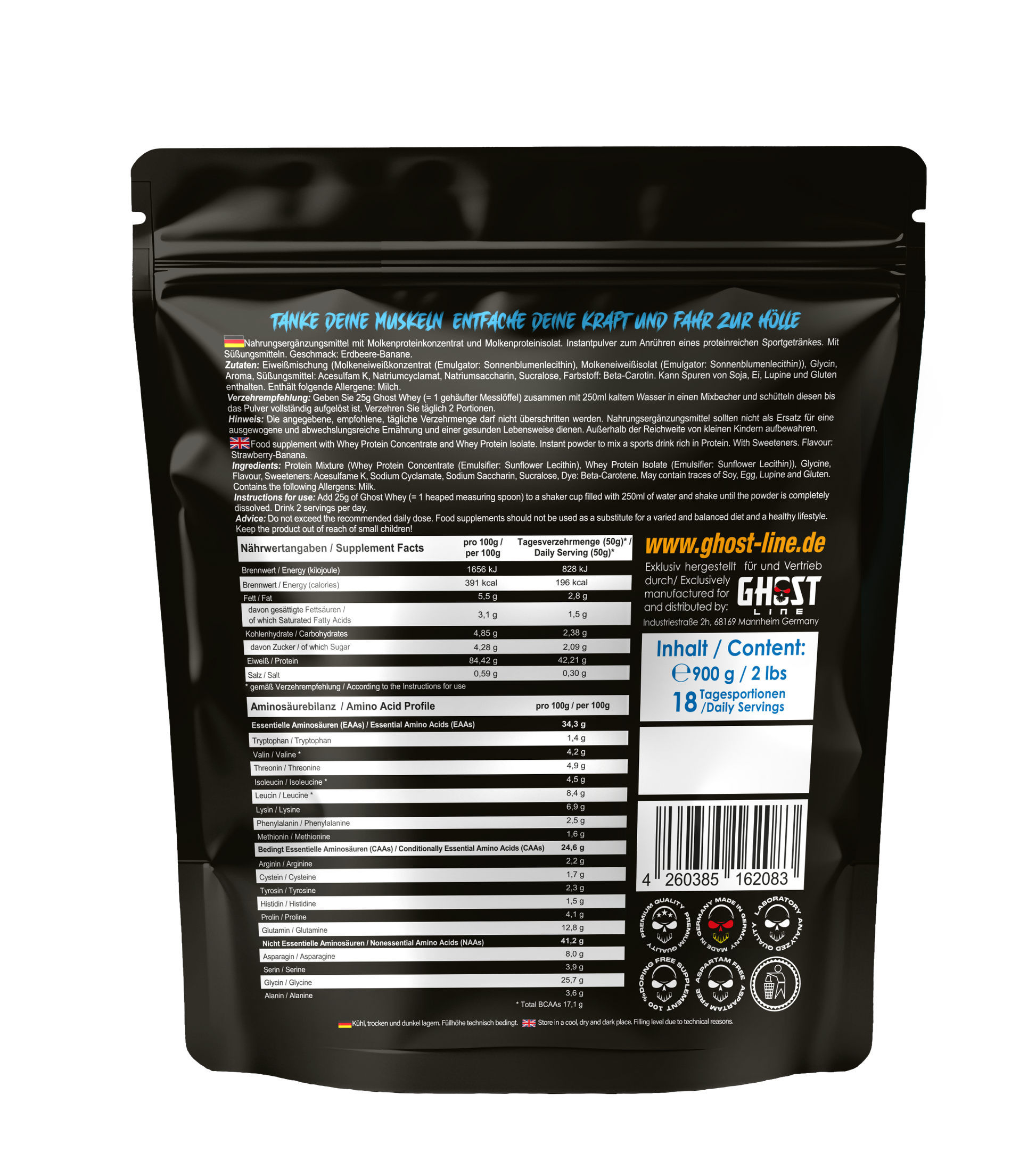 Ghost Whey (Doypack)__Erdbeer-Banane__900g__02