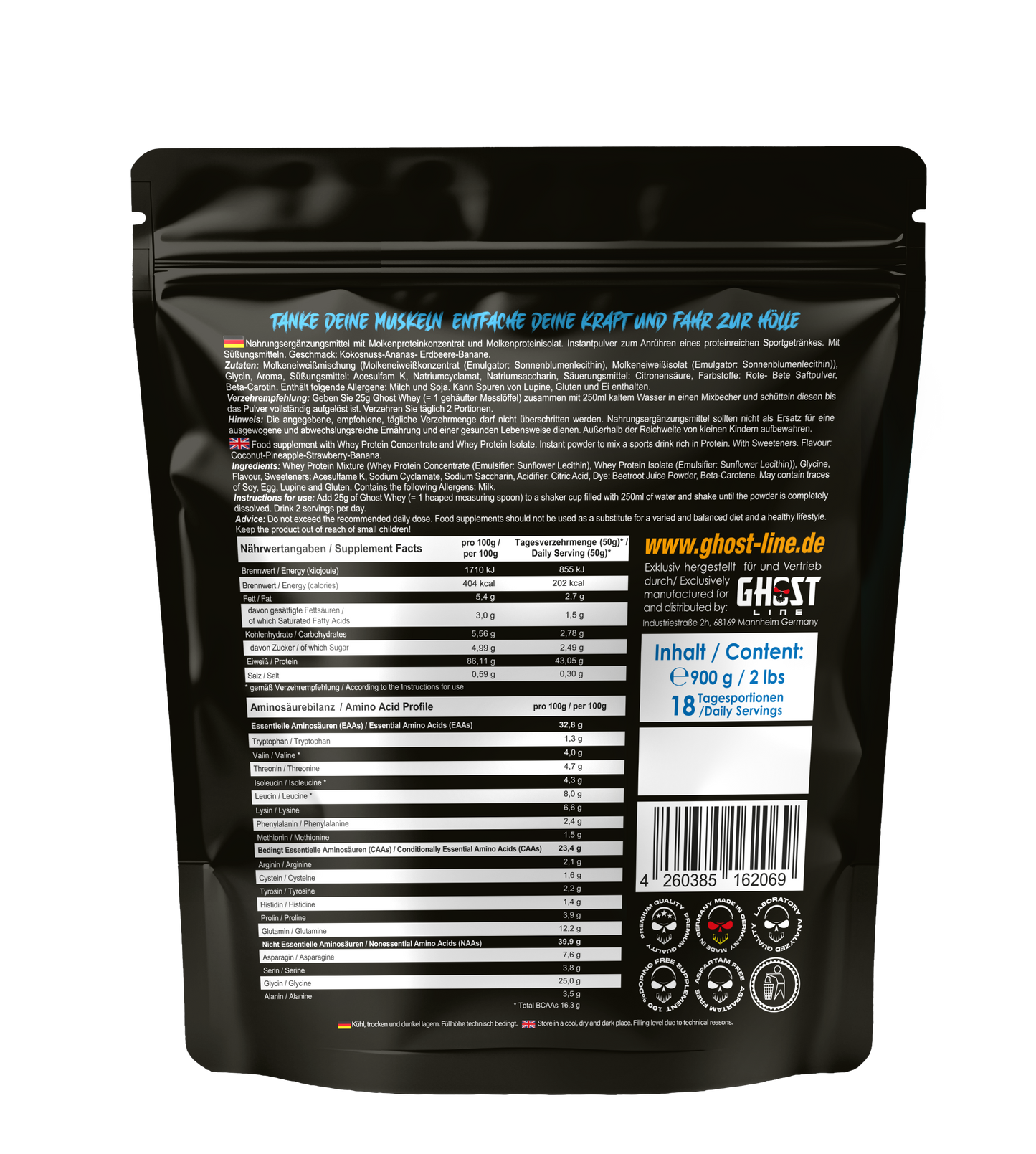 Ghost Whey (Doypack)__Kokos-Ananas-Erdbeere-Banane__900g__02