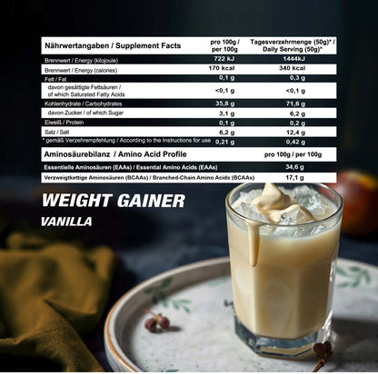 Just Weight Gainer (Doypack)__Vanille__1000g__04