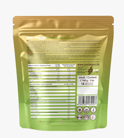 Just Whey Protein (Doypack)__Caramelisierter Butterkeks mit Pistazie__900g__02