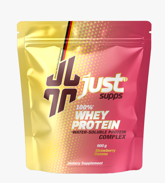 Just Whey Protein (Doypack)__Erdbeer-Banane__900g__01