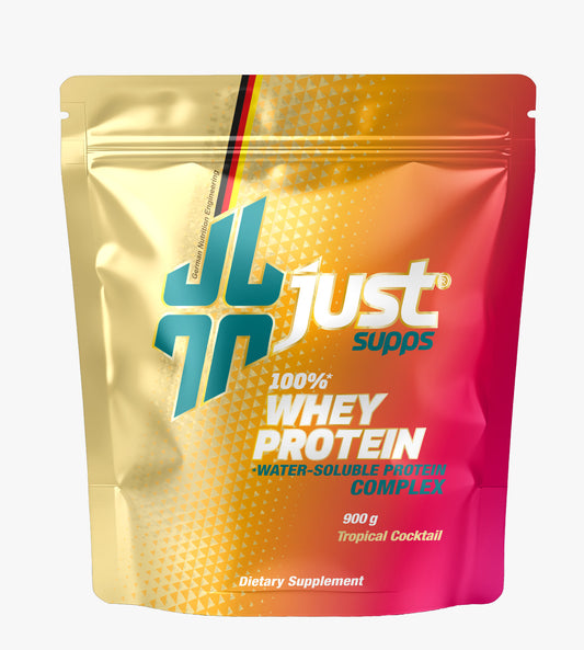 Just Whey Protein (Doypack)__Kokos-Ananas-Erdbeere-Banane__900g__01