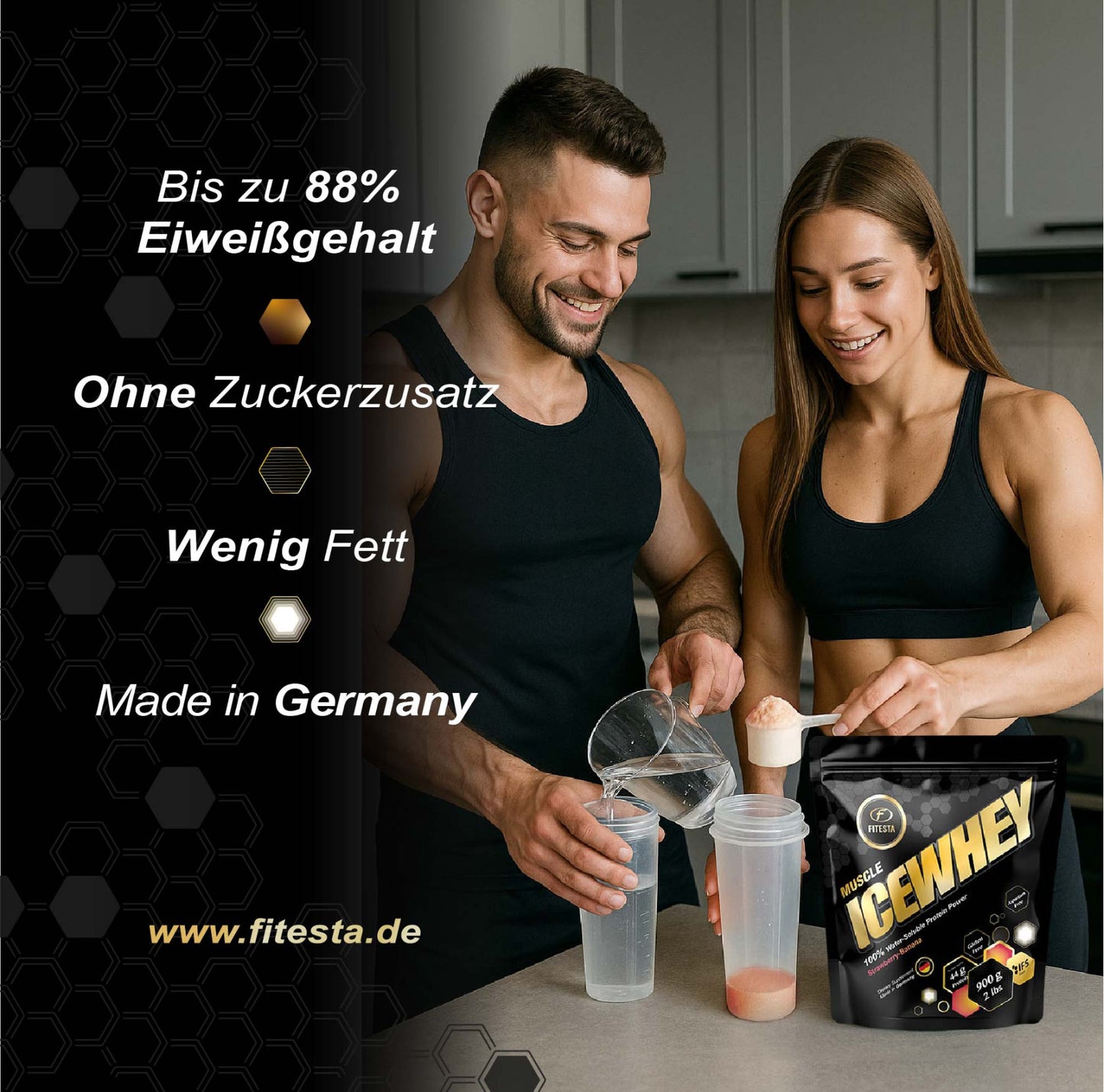 Muscle Ice Whey (Doypack)__Erdbeer-Banane__900g__03