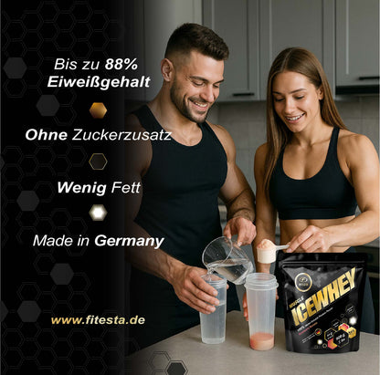 Muscle Ice Whey (Doypack)__Erdbeer-Banane__900g__03