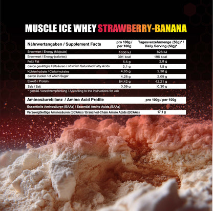 Muscle Ice Whey (Doypack)__Erdbeer-Banane__900g__04