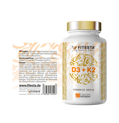 Vitamin D3 + K2