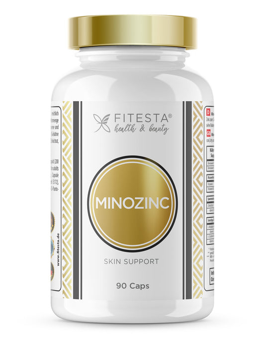 Minozinc Skin Support - 90 Caps